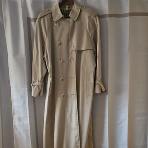 Burberry Tan Trench Coat